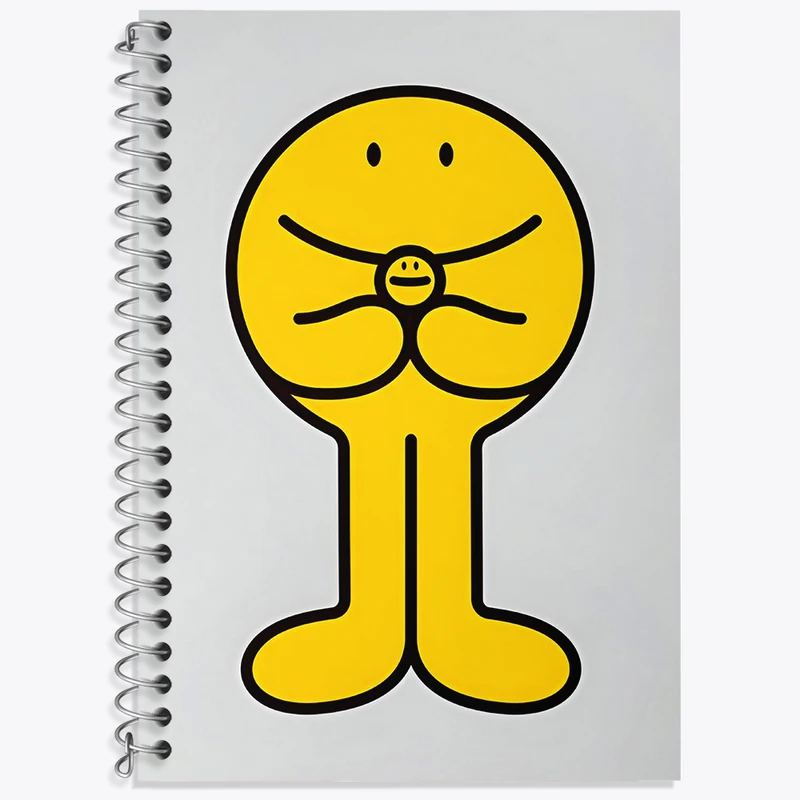 دفتر لغت 50 برگ خندالو طرح شکلک بامزه کد N2935