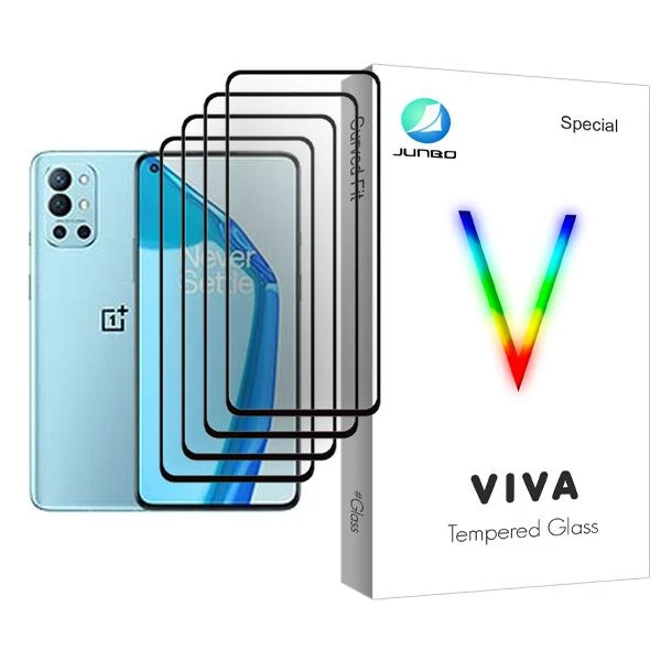 محافظ صفحه نمایش جانبو مدل Viva Glass MIX004 مناسب برای گوشی موبایل وان پلاس 9R بسته چهار عددی