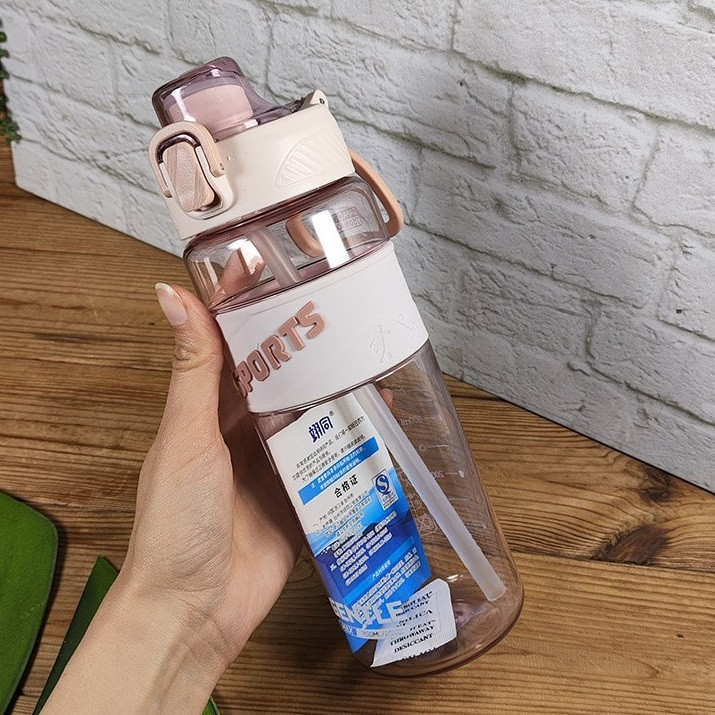 قمقمه دوچرخه مدل اسپورت دسته دار گنجایش 0.75 لیتر