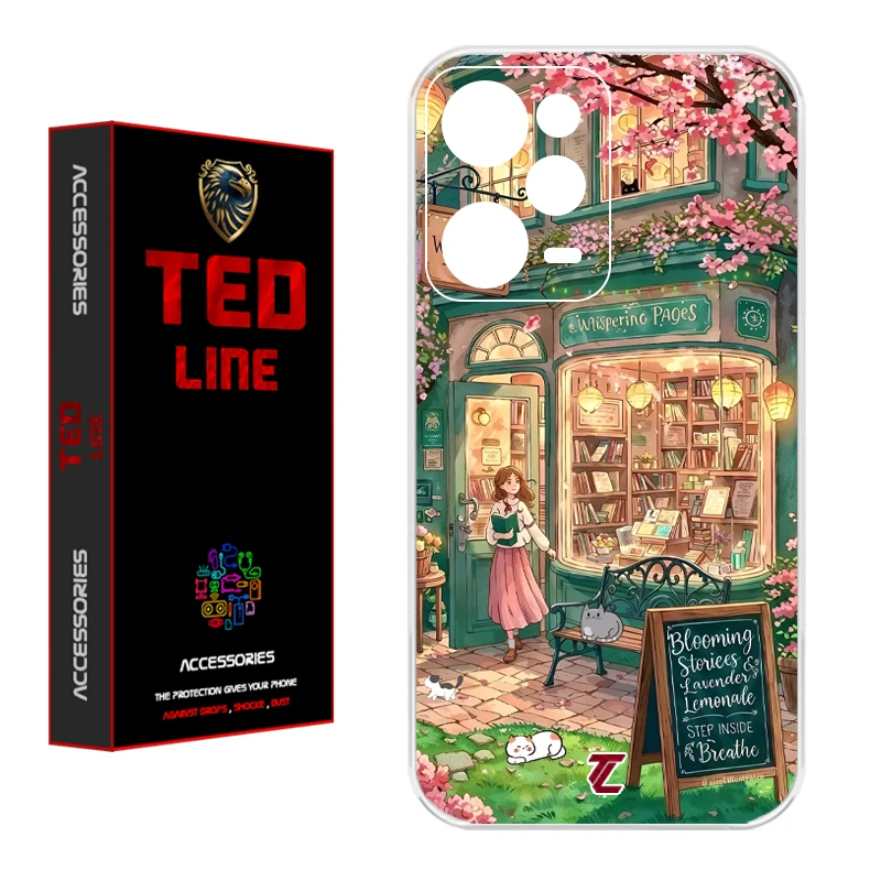 کاور تدلاین طرح دختر کد 1225 مناسب برای گوشی موبایل شیائومی Redmi Note 12 Pro 5G / Poco X5 Pro