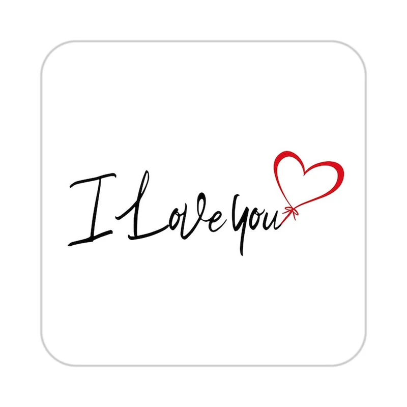 زیر لیوانی کاکتی طرح عاشقانه مدل mp39277