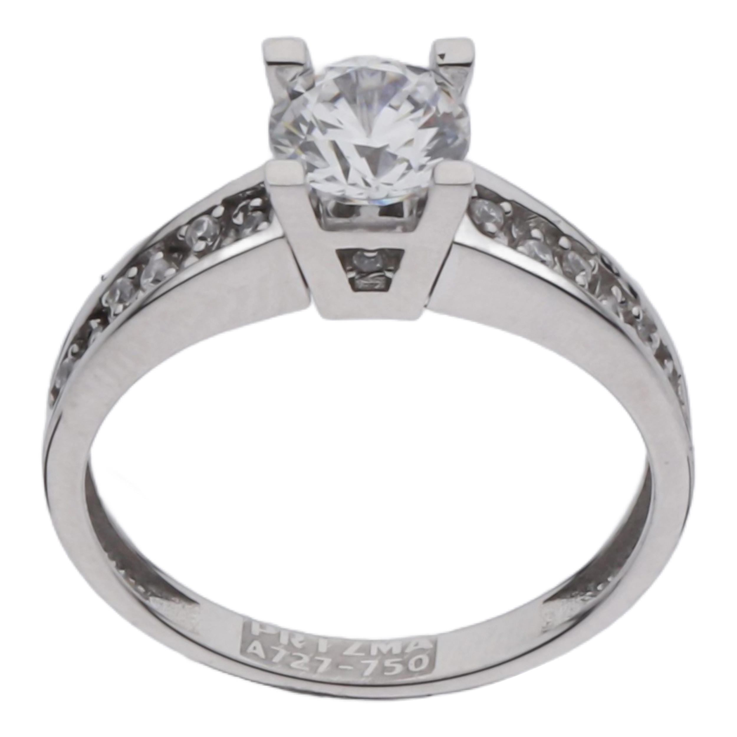 انگشتر طلا 18 عیار زنانه مایا ماهک مدل MR1104 طرح سولیتر