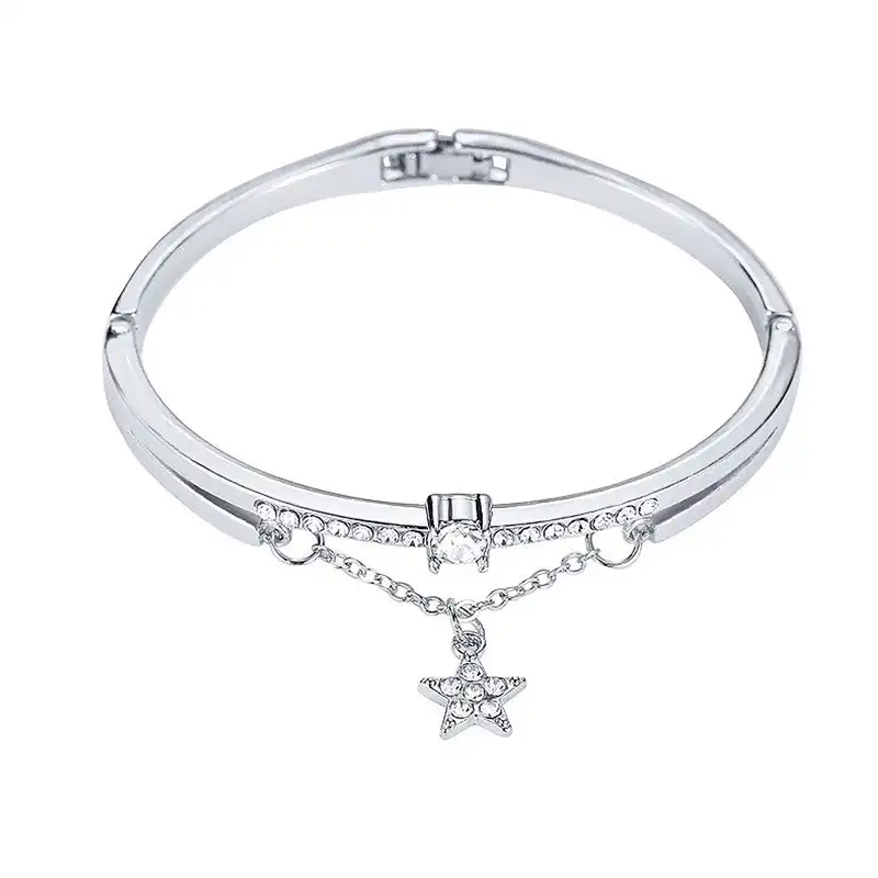 دستبند زنانه مدل ستاره آویز کد 00675