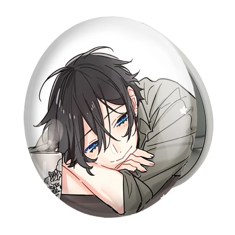 آینه جیبی خندالو طرح میامورا انیمه هوریمیا مدل تاشو کد 33672