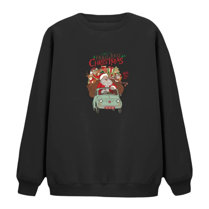 سویشرت زنانه مدل کریسمسی کد 007