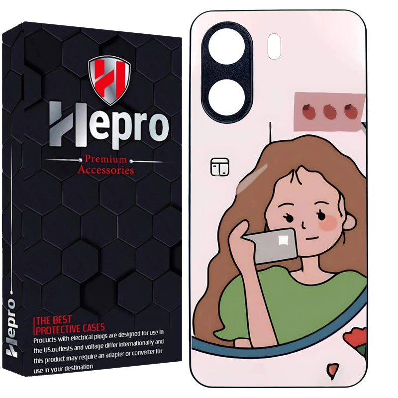 کاور هپرو طرح فانتزی مدل TPU مناسب برای گوشی موبایل شیائومی Poco C65