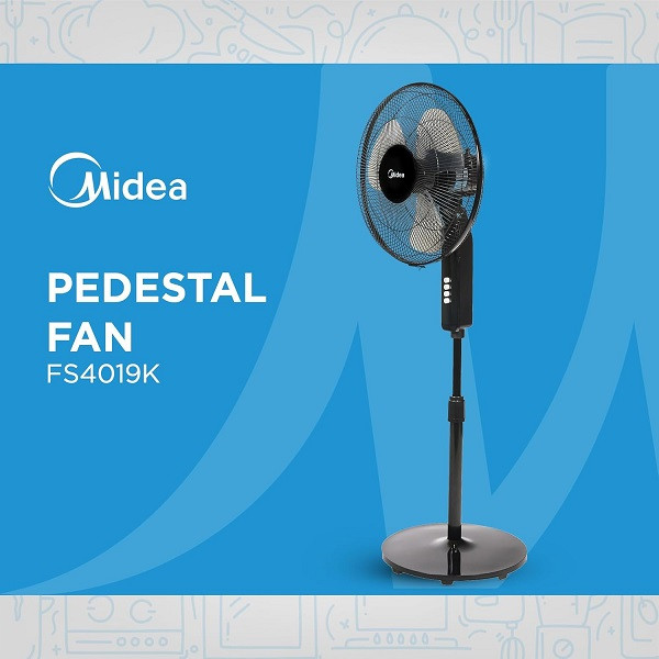 پنکه پایه دار 50 وات مایدیا مدل FS40-19K