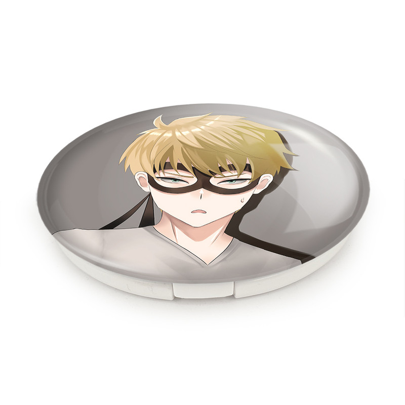 آینه جیبی خندالو طرح لوید فورجر انیمه اسپای ایکس فمیلی Spy x Family مدل تاشو کد 17725