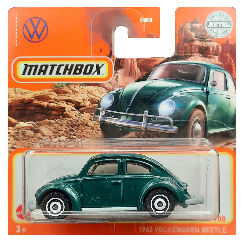 ماکت ماشین مچ باکس مدل 1962 VOLKSWAGEN BEETLE