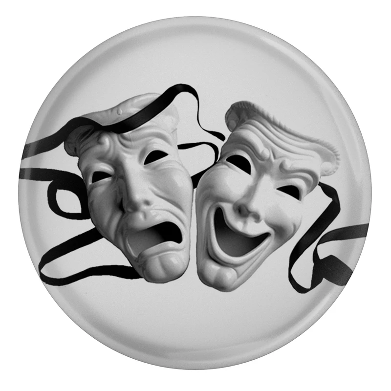 مگنت طرح ماسک تئاتر مدل S10265 