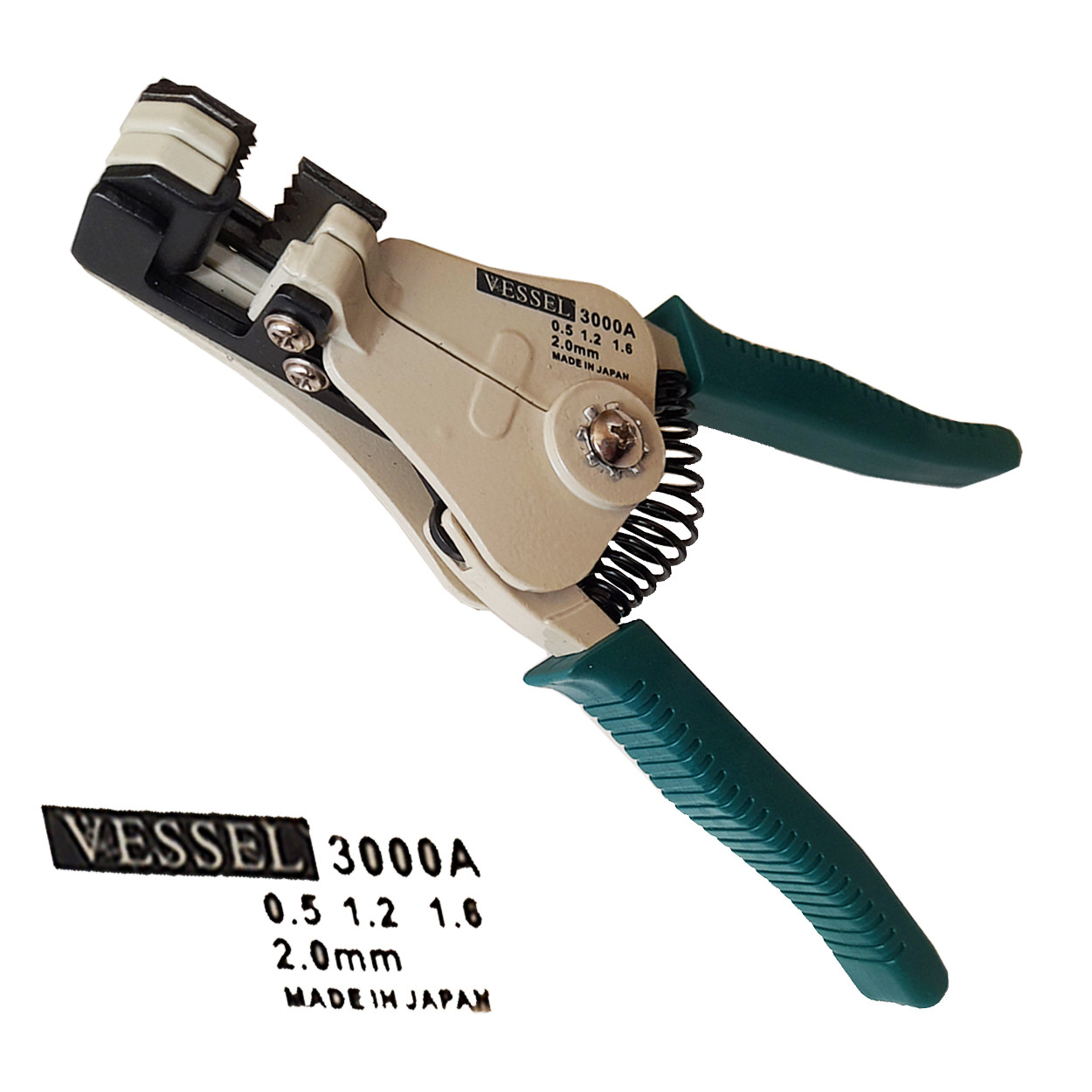 انبر سیم لخت کن اتومات وسل کد RO - 003 مدل 3000A سایز 7 اینچ