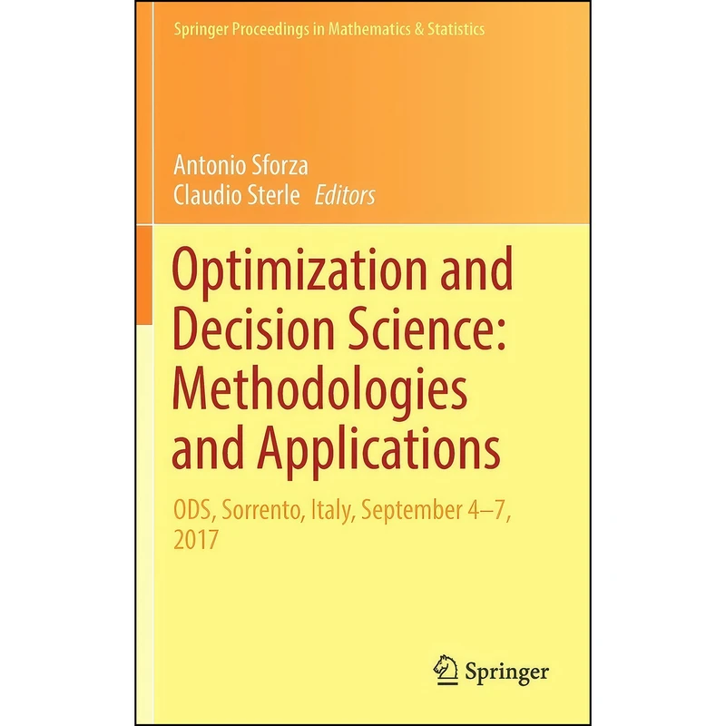 کتاب Optimization and Decision Science اثر Antonio Sforza and Cl Sterle انتشارات Springer