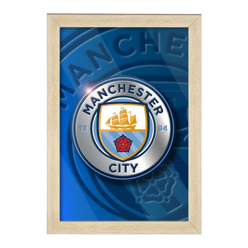 تابلو خندالو مدل باشگاه منچستر سیتی کد 26787