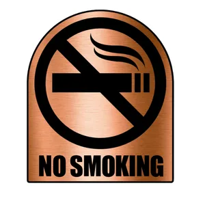 تابلو نشانگر آژنگ طرح سیگار کشیدن ممنوع کد-NO-S-01