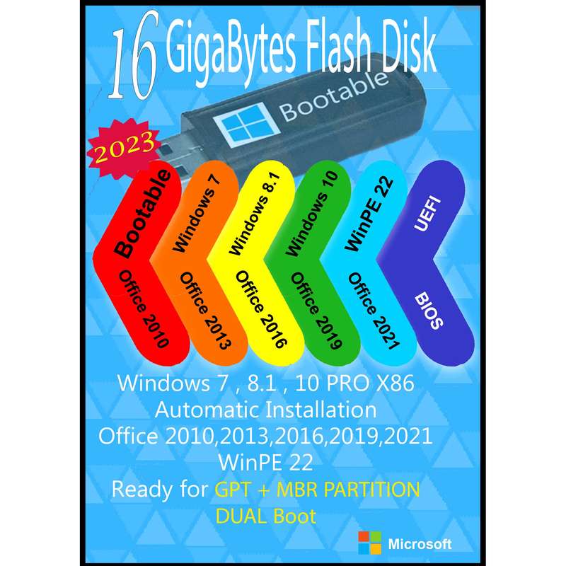 سیستم عامل Windows 7 8.110 X86 PRO - Office 2010-2013-2016-2019-2021 نشر مایکروسافت سیستم عامل Windows 7 8.110 X86 PRO - Office 2010-2013-2016-2019-2021 نشر مایکروسافت