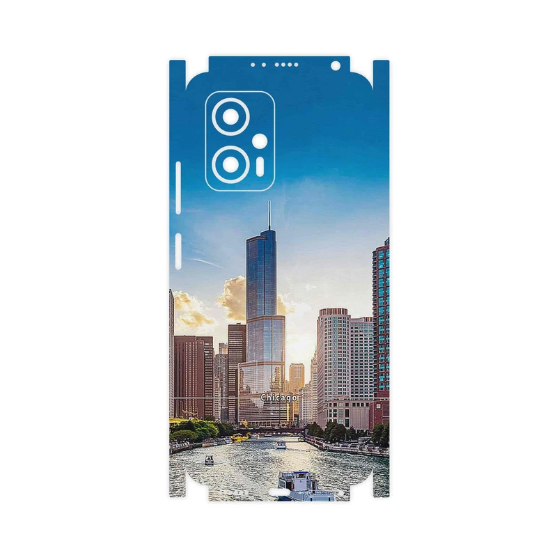 برچسب پوششی ماهوت مدل City of Chicago-FullSkin مناسب برای گوشی موبایل شیائومی Poco X4 GT