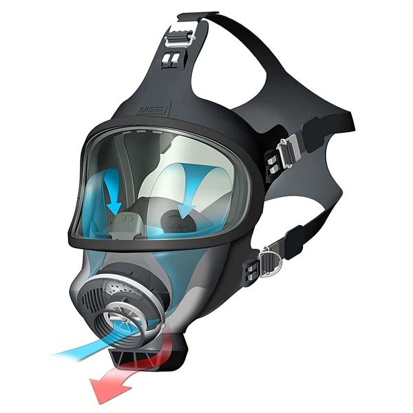 ماسک ایمنی ام اس ای مدل MSA S3