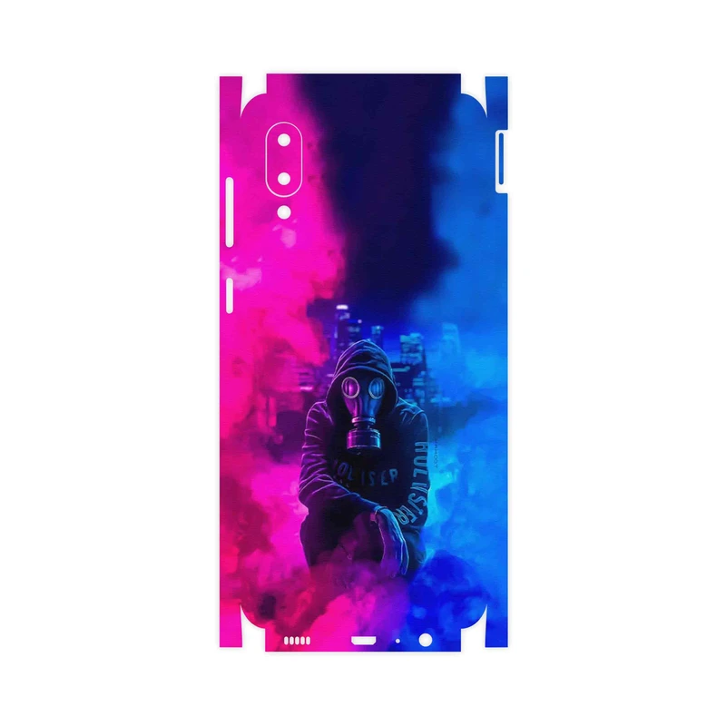 برچسب پوششی ماهوت مدل Smoke Rainbow Digital Art 2-FullSkin مناسب برای گوشی موبایل سامسونگ Galaxy M02