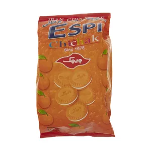 بیسکویت کرم دار چیچک با طعم پرتقال - 120 گرم