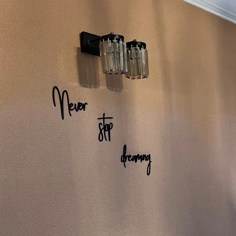 چراغ دیواری 2 شعله نورهام مدل نخل کد 2