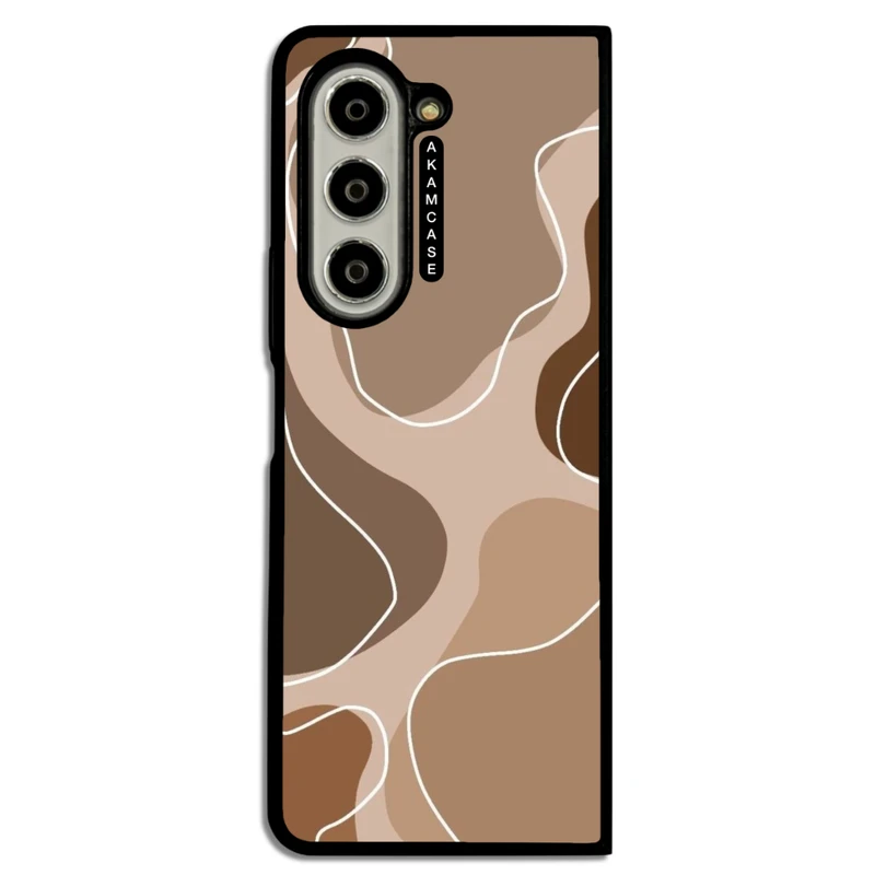 کاور آکام مدل AMC-WSGZFOLD5-CREAMY-18 مناسب برای گوشی موبایل سامسونگ Galaxy Z Fold 5