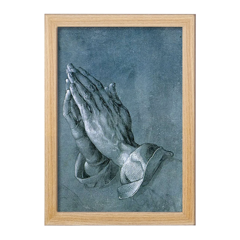 تابلو خندالو مدل دستان نیایشگرآلبرشت دورر کد 36831