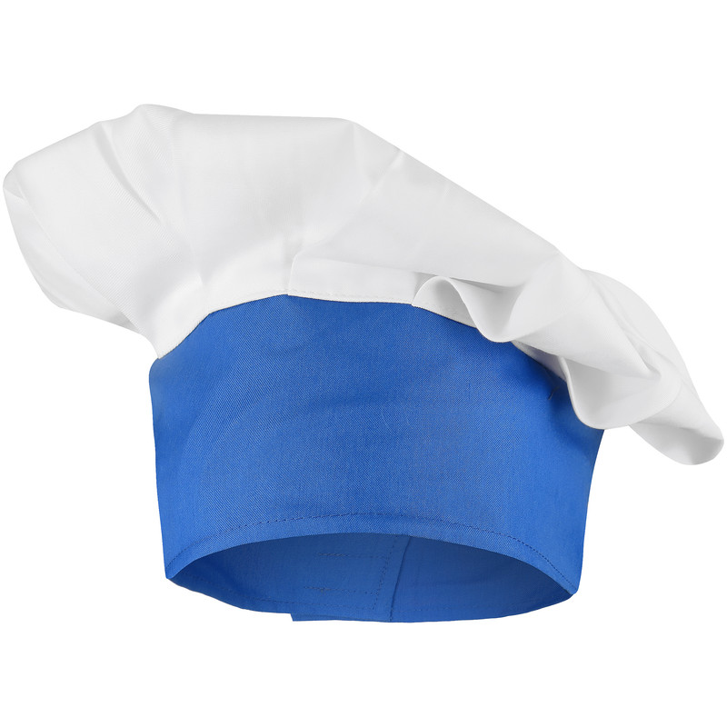 کلاه سرآشپز مدل Radin_master chef WBlue کلاه سرآشپز مدل Radin_master chef WBlue