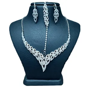 نیم ست نقره زنانه مدل MA21