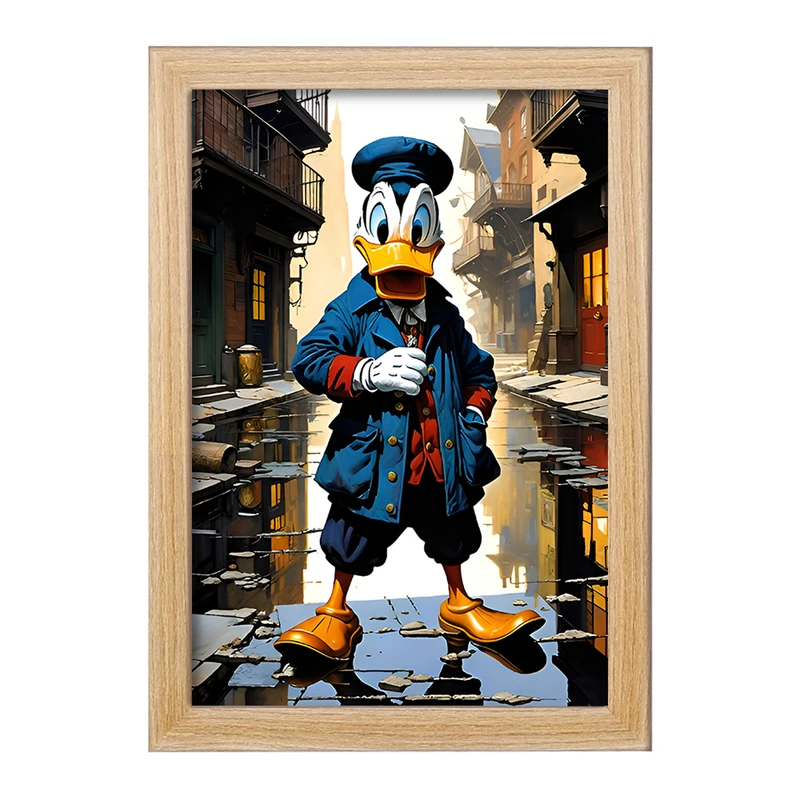 تابلو خندالو مدل دانلد داک (Donald Duck) کد F8486