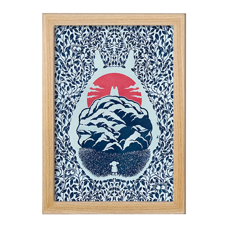 تابلو خندالو مدل انیمه توتورو کد F9069