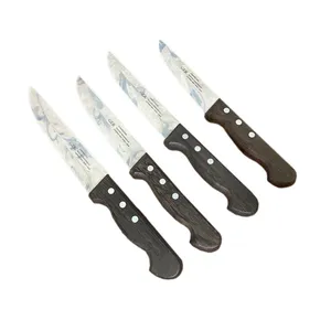 چاقو جی ای آر مدل wood مجموعه 4 عددی