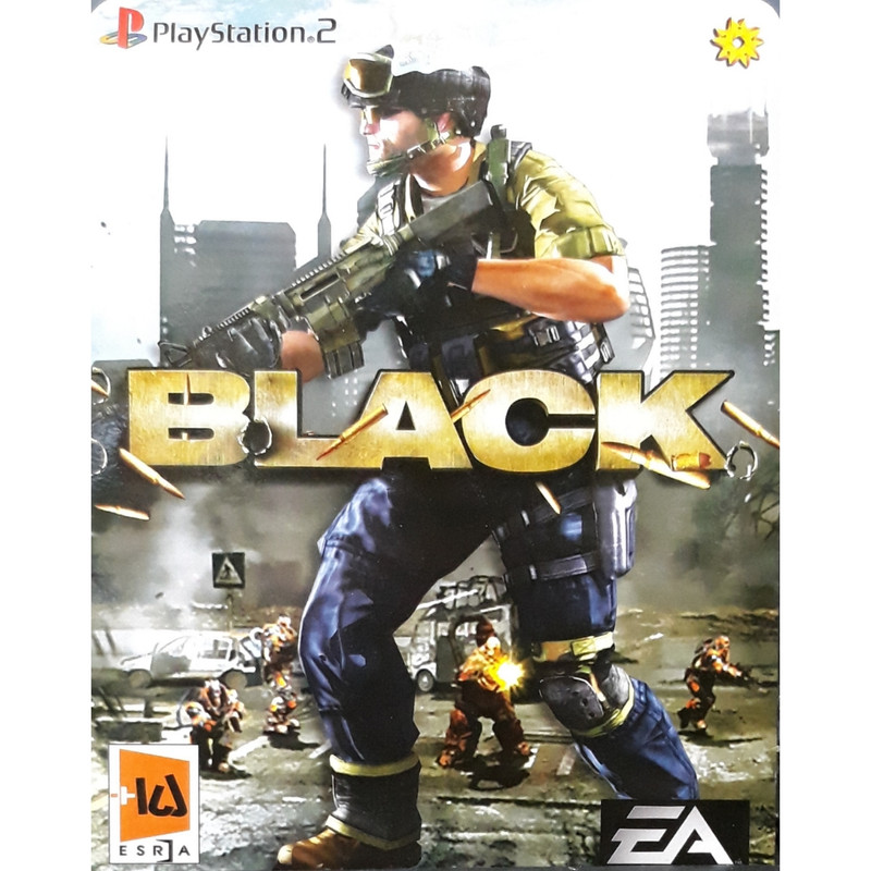 بازی black مخصوص پلی استیشن 2 بازی black مخصوص پلی استیشن 2