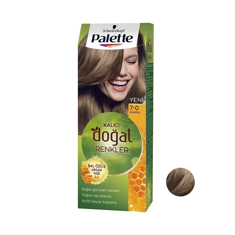 کیت رنگ مو پلت سری DOGAL شماره 0-7 حجم 50 میلی لیتر رنگ قهوه ای روشن