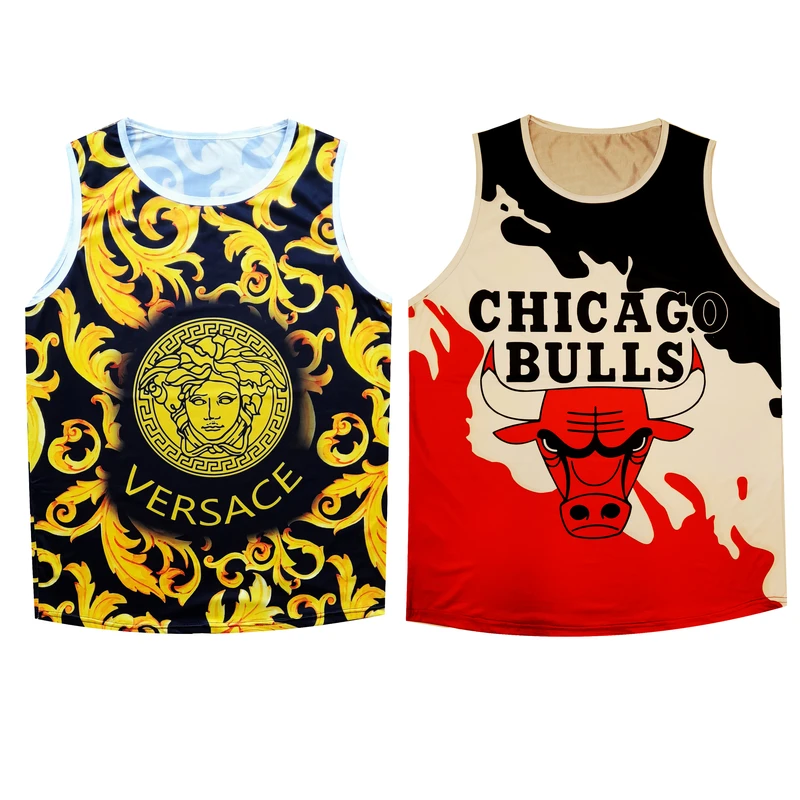 تاپ ورزشی مردانه مدل Chicago Bulls کد T10 مجموعه 2 عددی