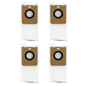 کیسه تخلیه جارو رباتیک مدل L10 Plus مناسب برای پاکت جاروبرقی رباتیک شیائومی Dreame L10 Plus مجموعه 4 عددی