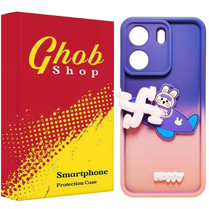 کاور قاب شاپ مدل SPN01 طرح فانتزی مناسب برای گوشی موبایل شیائومی Redmi 13C / Poco C65