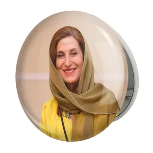 آینه جیبی خندالو طرح فاطمه معتمدآریا مدل تاشو کد 6276 