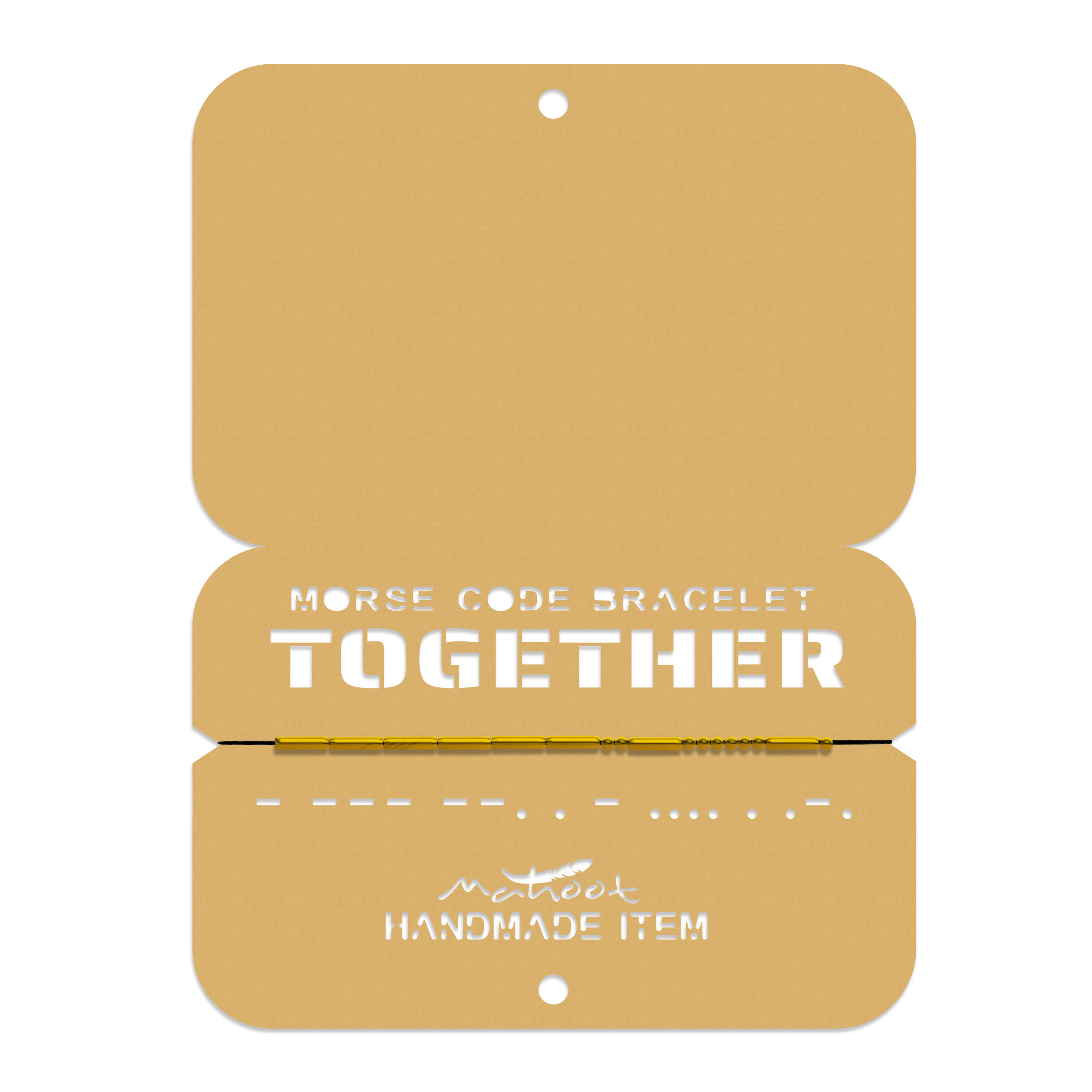 دستبند ماهوت مدل مورس کد TOGETHER - G