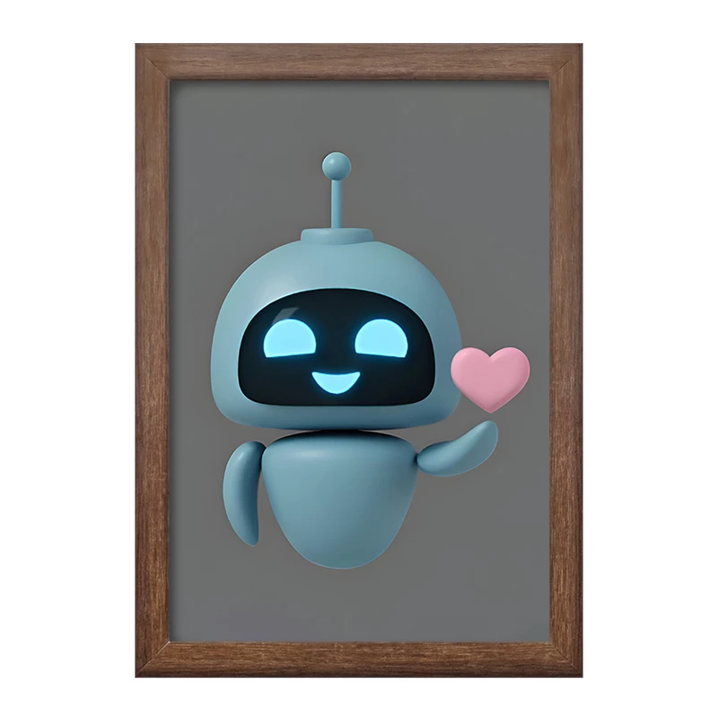 تابلو خندالو طرح وال ای (wall-E) کد F7833