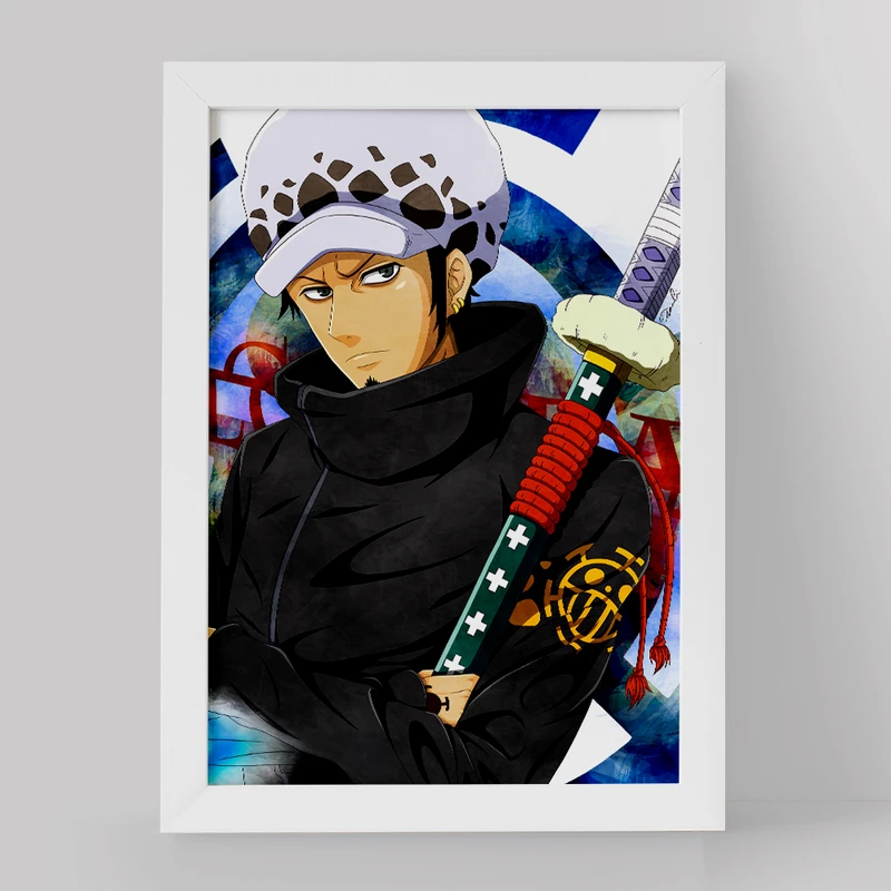 تابلو خندالو مدل ترافلگر انیمه وان پیس One Piece کد 17261