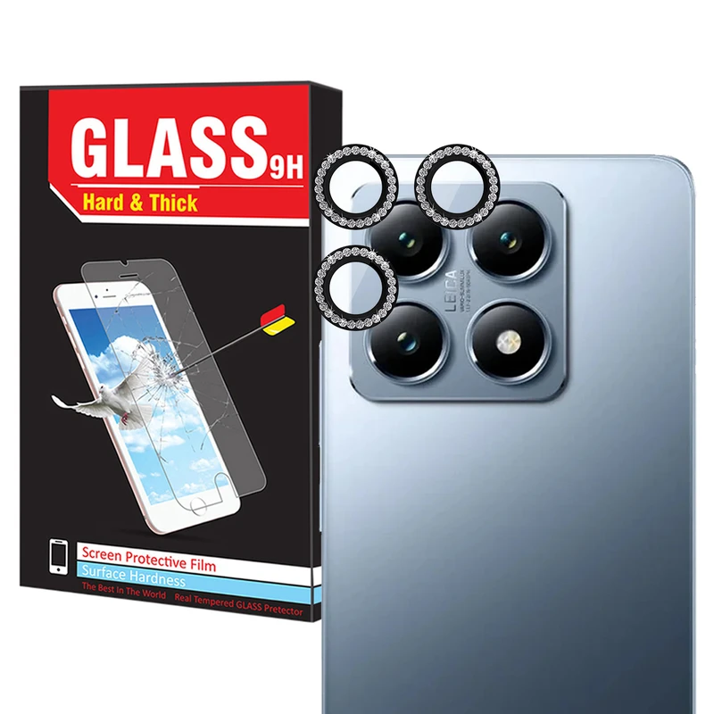 محافظ لنز دوربین هارد اند تیک مدل Ring Diamond HT مناسب برای گوشی موبایل شیائومی Mi 14T Pro