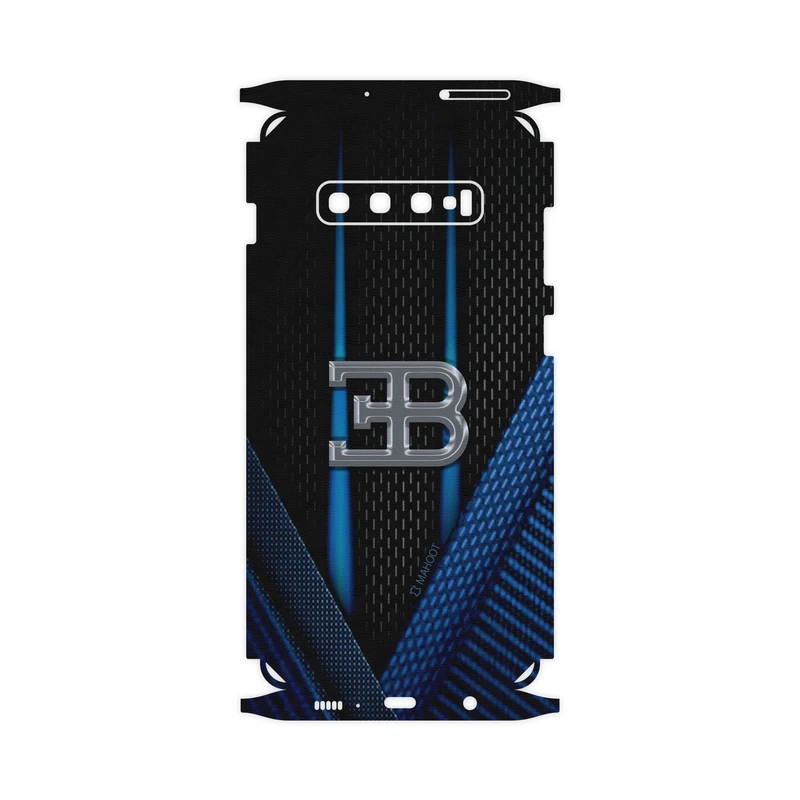 برچسب پوششی ماهوت مدل BUGATTI-FullSkin مناسب برای گوشی موبایل سامسونگ Galaxy S10 Plus