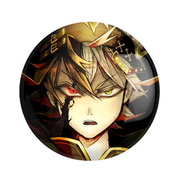 مگنت خندالو طرح آستا انیمه بلک کلاور Black Clover کد 11745
