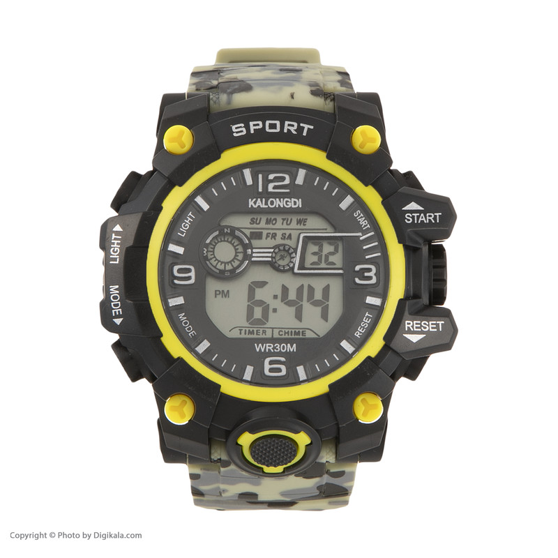 ساعت مچی دیجیتالی مردانه کالوندی مدل اسپرت 2