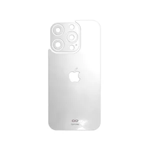MAHOOT Metallic-White Cover Sticker for Apple iPhone 15 Pro