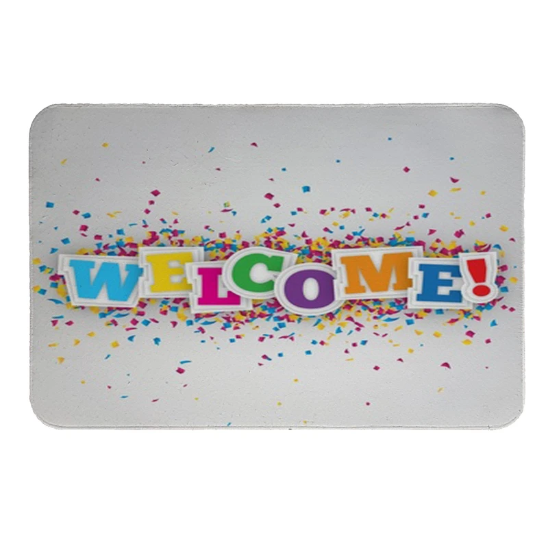 پادری طرح welcome کد 8256 سایز 60 × 40 سانتی متر