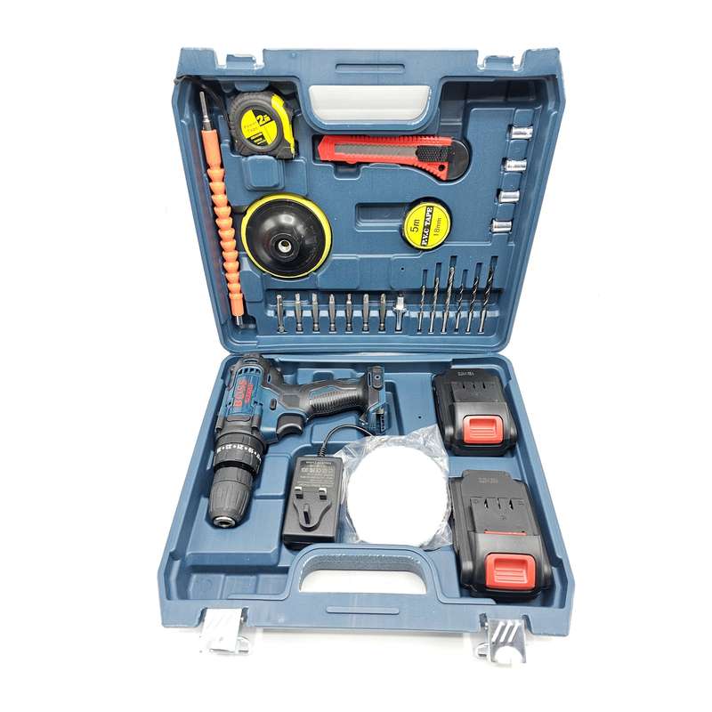 مجموعه 28 عددی دریل پیچ گوشتی چکشی شارژی باس مدل LIFE_STYLE کد 2 مجموعه 28 عددی دریل پیچ گوشتی چکشی شارژی باس مدل LIFE_STYLE کد 2