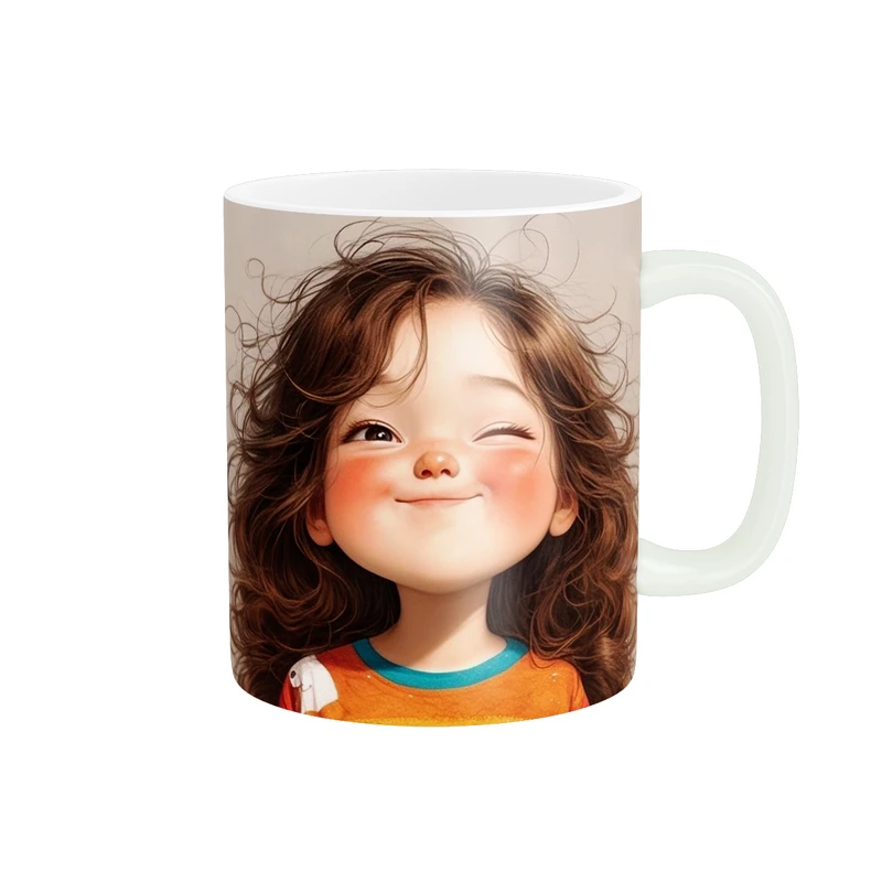  ماگ پاد آفرین طرح دختر کد 6099