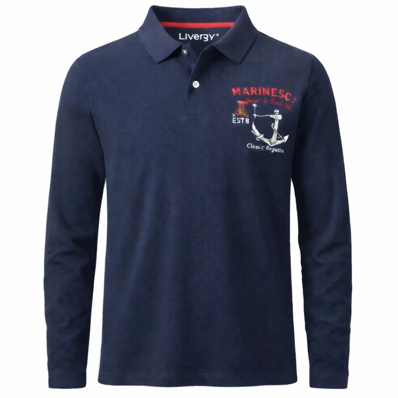 پولوشرت آستین بلند مردانه لیورجی مدل T66