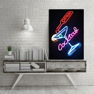 تابلو شاسی طرح نئون کد A590